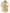 Beige blouse with a large bow detail on a hanger against a neutral background