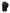 Black skirt on a mannequin against a gray curtain background