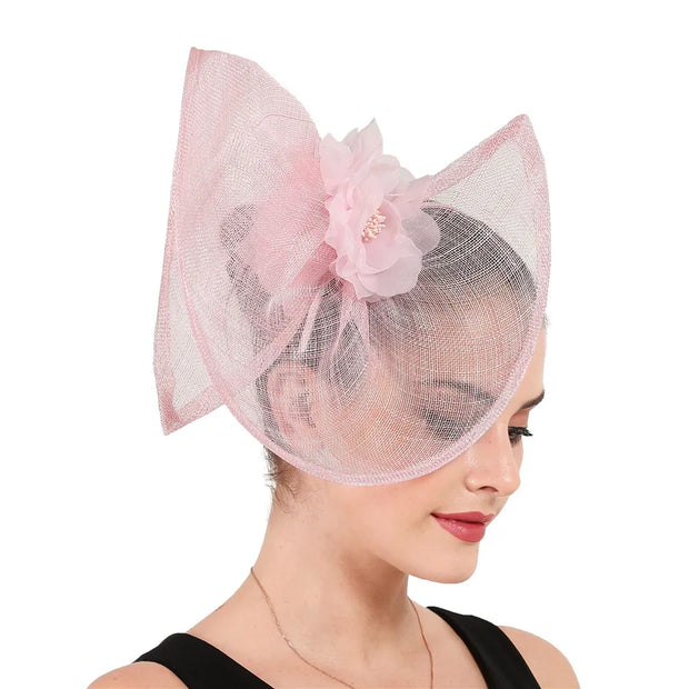 Elegant Mesh Bridal Fascinator Headband