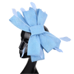 Feathered Mesh Immense Bow Fascinator