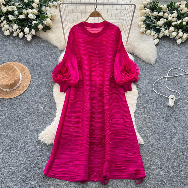 Pleated Boutique Loose Dress
