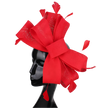 Feathered Mesh Immense Bow Fascinator