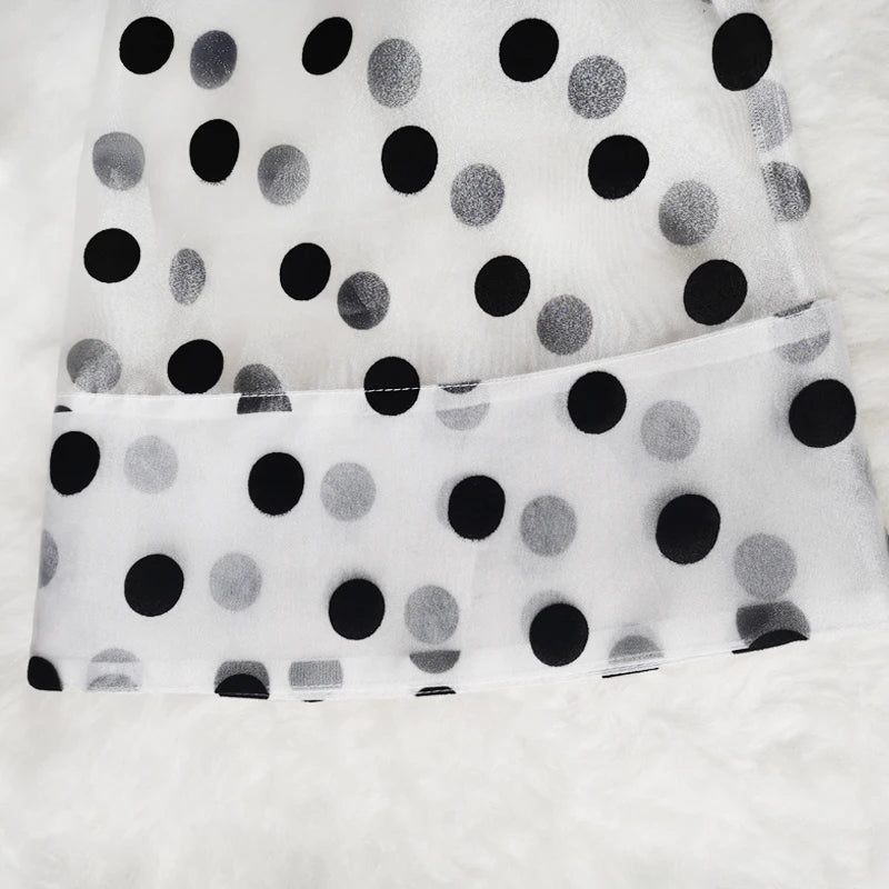 Polka Dot Summer Blouse