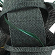 Feathered Mesh Immense Bow Fascinator