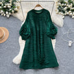 Pleated Boutique Loose Dress