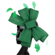 Feathered Mesh Immense Bow Fascinator