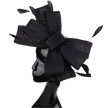 Feathered Mesh Immense Bow Fascinator
