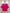 Hot pink feathered top on a hanger against a white background