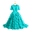Ruffle Charm Mid Dress