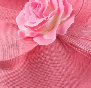 Derby Floral Fan Fascinator