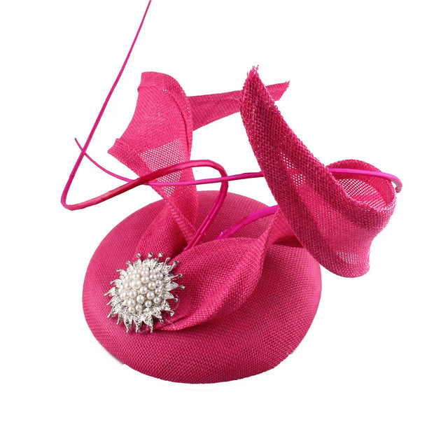 Elegant Mesh Ribbon Fascinator Hat