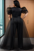 Formal Plus Black One-Piece