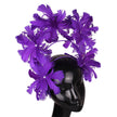 Festive Feather Flower Fascinator