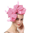 Feathered Mesh Immense Bow Fascinator