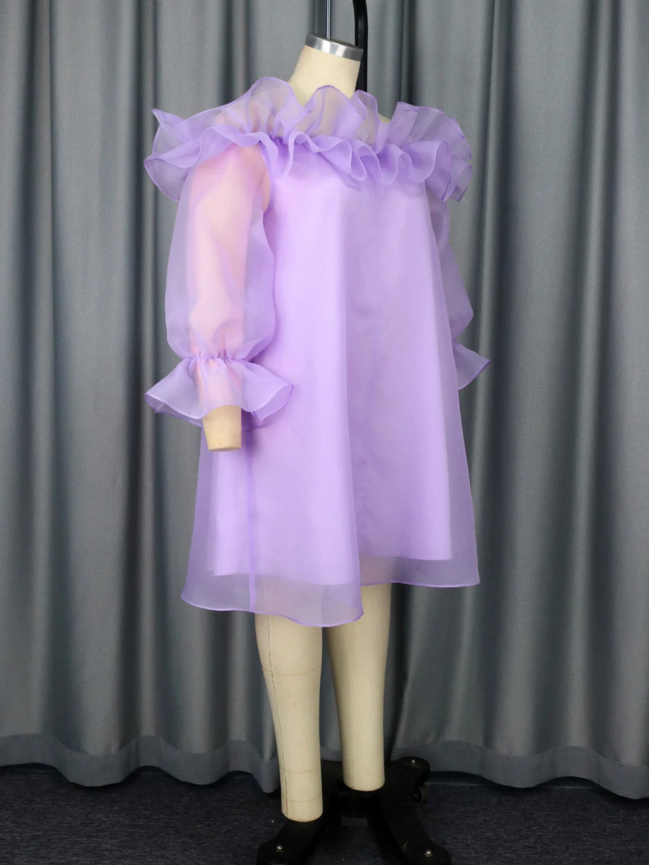 Elegant Classy Loose Off-the-Shoulder dress