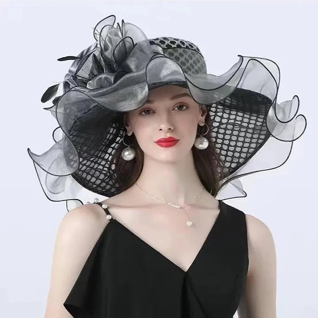 Derby Cloche Bow Hat