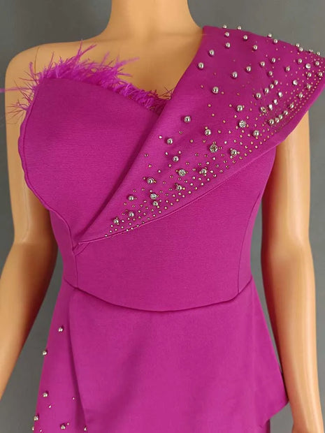 Rivet Collar One Piece Jumpsuit