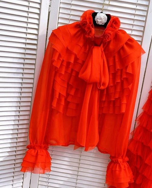 Elegant French Chiffon Commuter Set (Pieces sold separately)