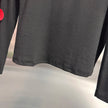 Spliced Turtleneck Petal Sleeve Blouse