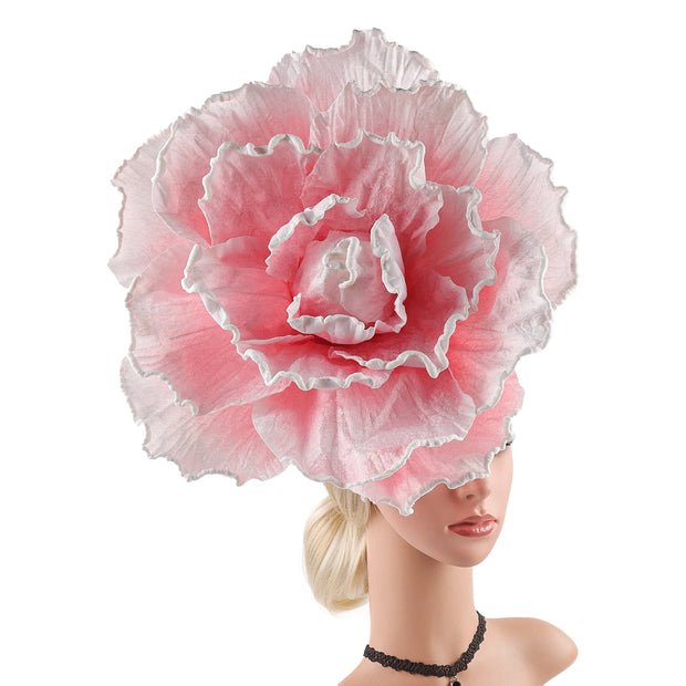 Rose Flower Derby Fascinator
