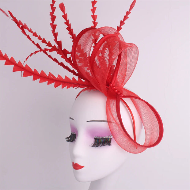 Chic Feather Fascinator Headband