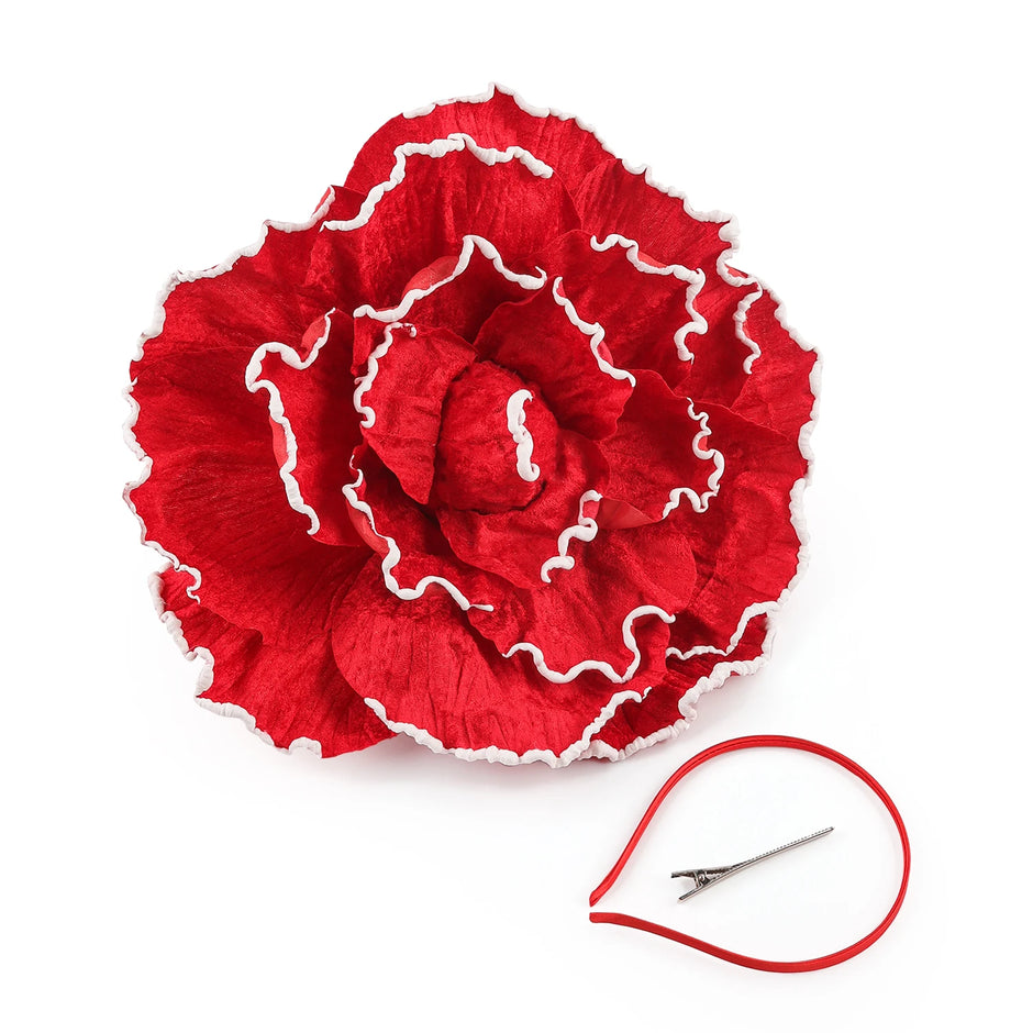 Rose Flower Derby Fascinator