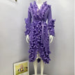 Festive 3D Mushroom Edge Dress