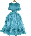 Ruffle Charm Mid Dress