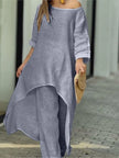 Cotton Linen City Street Fashion Set