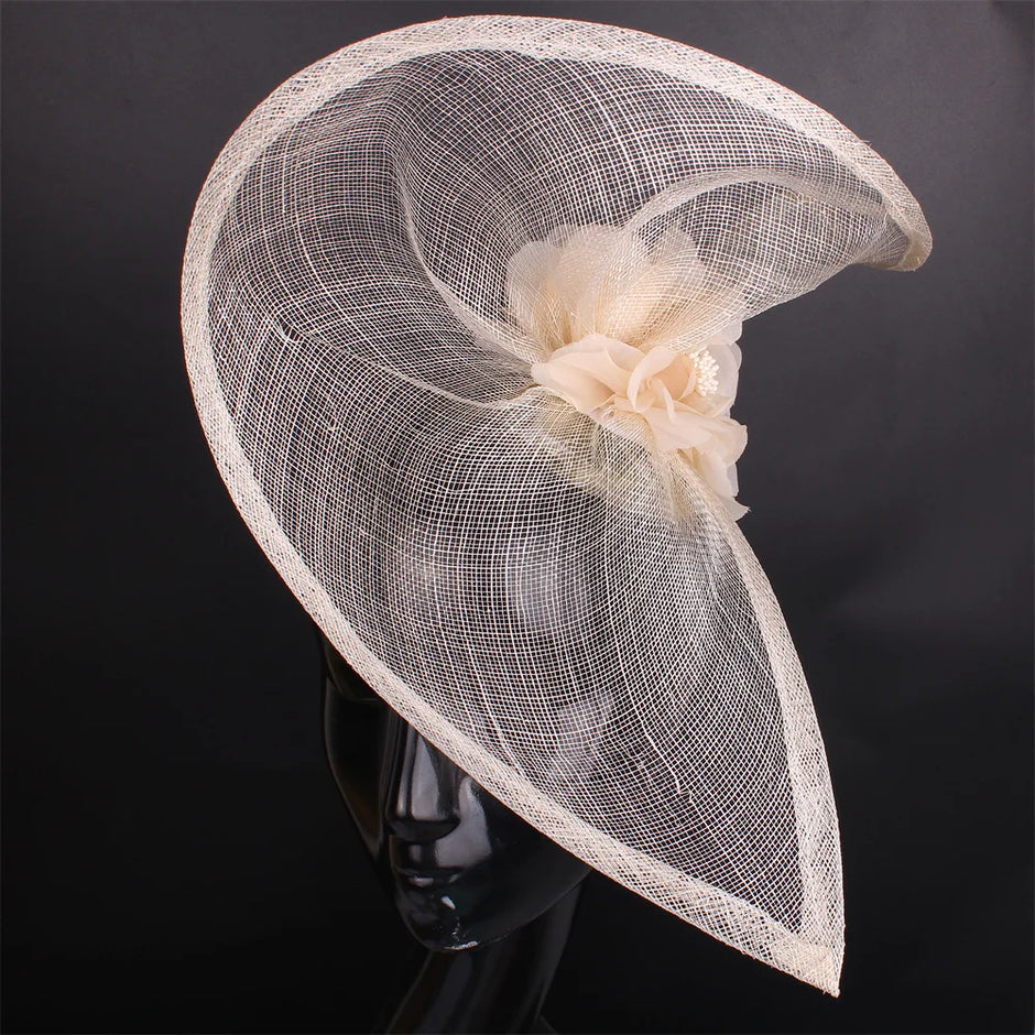 Elegant Mesh Bridal Fascinator Headband