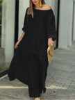 Cotton Linen City Street Fashion Set
