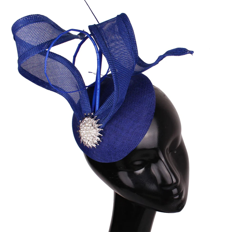 Elegant Mesh Ribbon Fascinator Hat