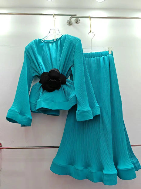 Elegant Lace Socialite Fishtail Set
