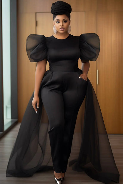 Formal Plus Black One-Piece