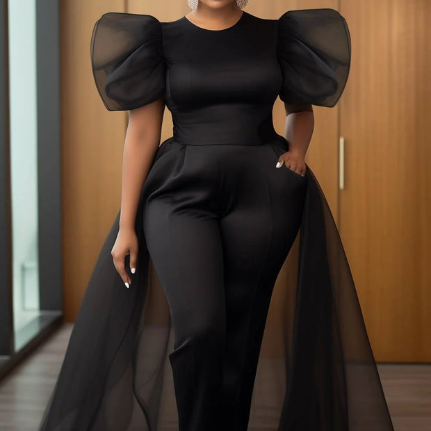 Formal Plus Black One-Piece