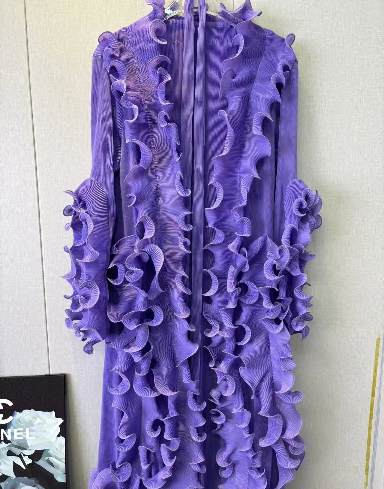 Festive 3D Mushroom Edge Dress