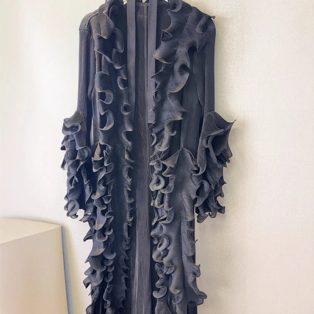 Festive 3D Mushroom Edge Dress