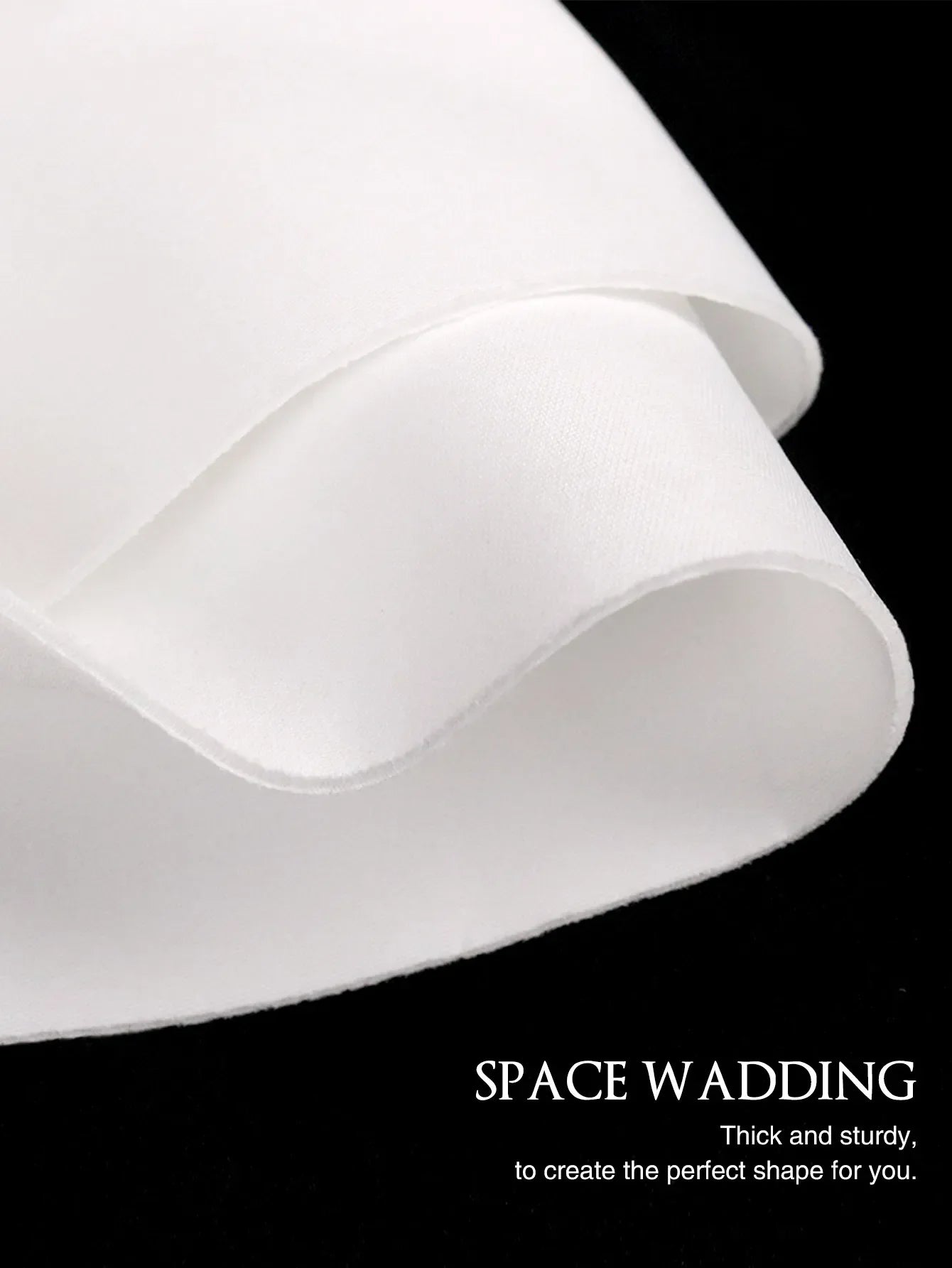 White Party Peplum V Neck Blouse (Top only)