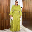 Luxury Pleated Party Dress