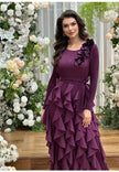 Elegant Flower Miyake Pleated Dress