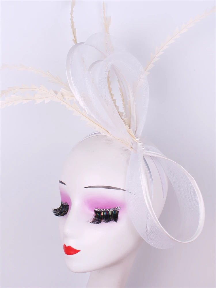 Chic Feather Fascinator Headband