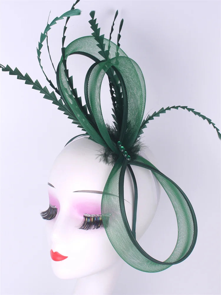 Chic Feather Fascinator Headband