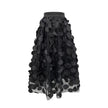 Vintage Polka Dot 3D Tulle Mesh Skirt
