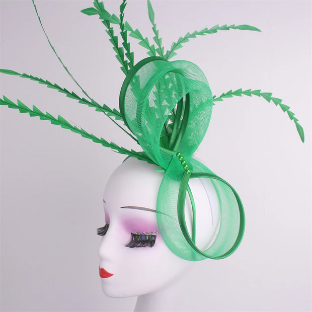 Chic Feather Fascinator Headband