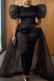 Formal Plus Black One-Piece