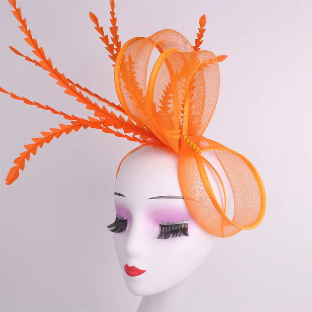 Chic Feather Fascinator Headband