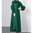 Chic Vintage Pleated Dress