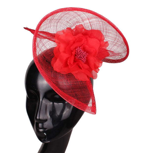 Elegant Mesh Bridal Fascinator Headband