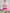 Pink Patchwork A-Line Dress