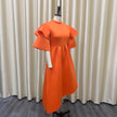 Elegant Party Ruffle Sleeve Dress